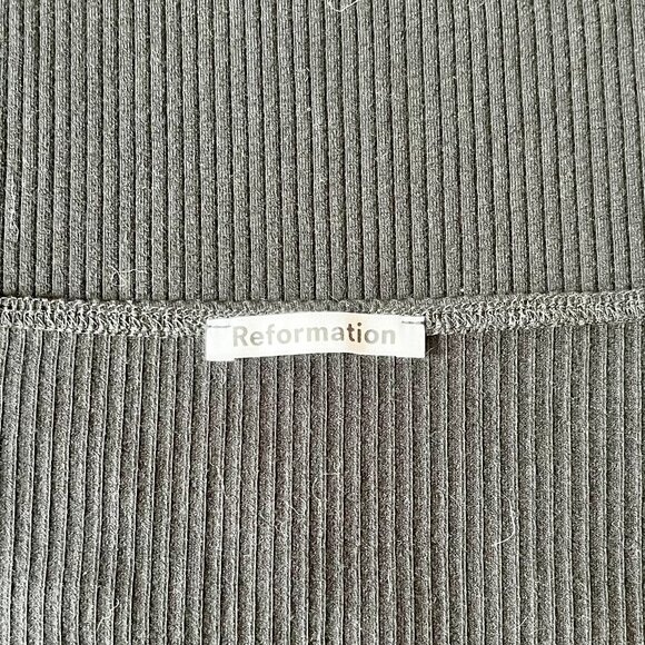 Reformation sweetheart neckline fitted top - Picture 5 of 6